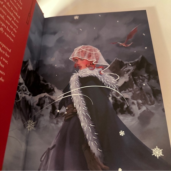 A Fire in the Sky Fairyloot Edition Signed by the Author Sprayed Edges - Picture 6 of 9